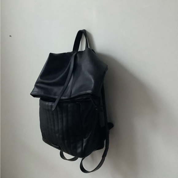 Vegan Leather Backpack - Picture 2 of 4